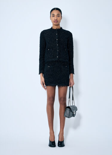Gucci Lamé Woven Jacket Black guc0259012