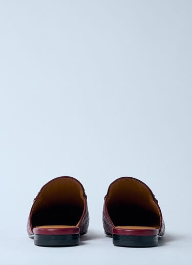 Princetown Mules Gucci Princetown Mules Red guc0259041