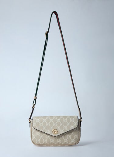 迷你 Ophidia 斜挎包 Gucci 迷你 Ophidia 斜挎包 米色 guc0259109