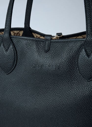 Totissima ラージ リバーシブルトートバッグ Gucci Totissima ラージ リバーシブルトートバッグ ブラック guc0261015