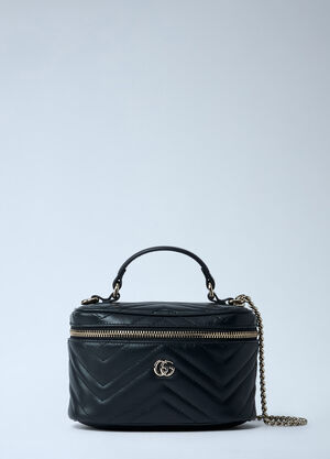 Gucci Mini Vanity GG Marmont Bag Black guc0261031