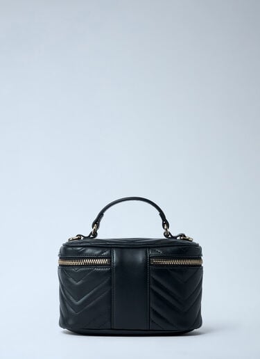 Mini Vanity GG Marmont Bag Gucci Mini Vanity GG Marmont Bag Black guc0261031