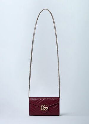 Gucci GG Marmont Wallet On Chain Bordeaux guc0261032