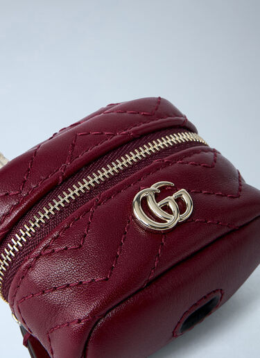 GG Marmont AirPods Holder Gucci GG Marmont AirPods Holder Bordeaux guc0261033
