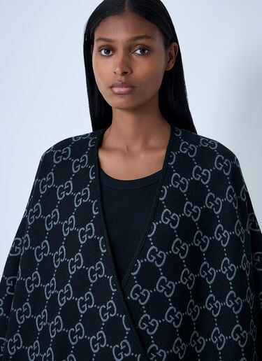 GG Poncho Gucci GG Poncho Black guc0261053