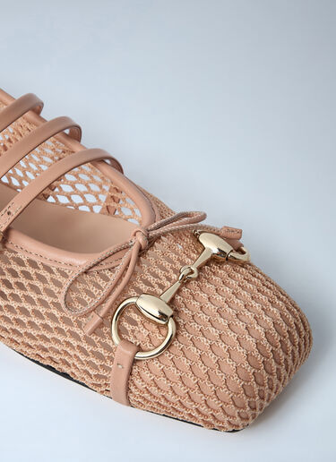Horsebit Ballerina Flats Gucci Horsebit Ballerina Flats Pink guc0261057