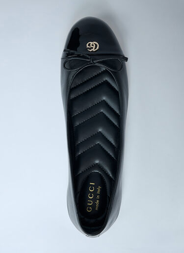 Marmont Ballerina Flats Gucci Marmont Ballerina Flats Black guc0261067