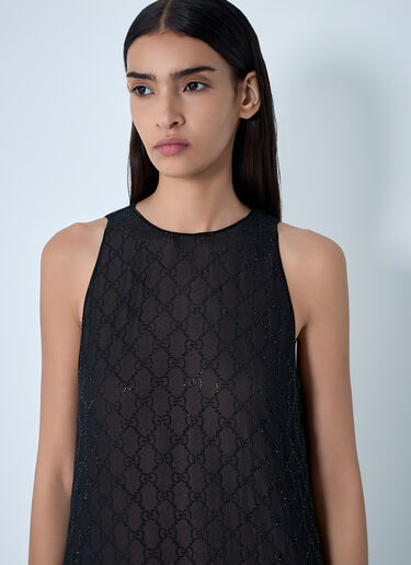 Gucci Silk Maxi Dress Black guc0261096