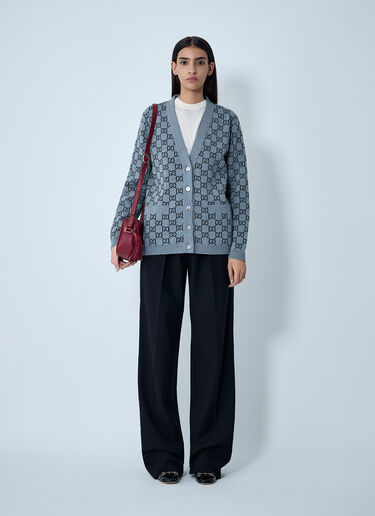 GG Cardigan Gucci GG Cardigan Grey guc0261100
