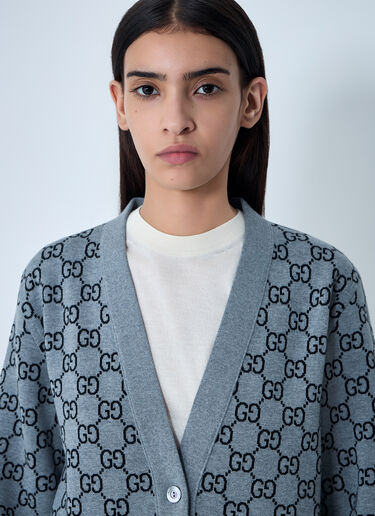 GG Cardigan Gucci GG Cardigan Grey guc0261100
