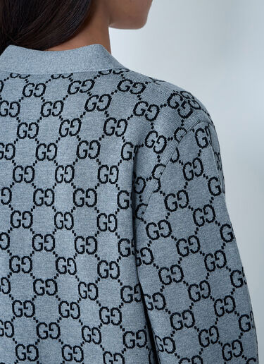 GG Cardigan Gucci GG Cardigan Grey guc0261100