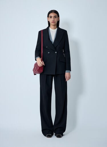 Double-Breasted Blazer Gucci Double-Breasted Blazer Black guc0261103
