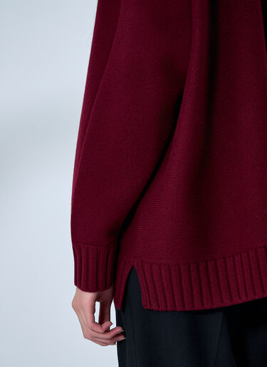 Logo Motif Cardigan Gucci Logo Motif Cardigan Burgundy guc0261112