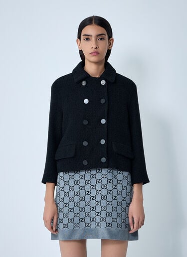Wool-Blend Jacket Gucci Wool-Blend Jacket Black guc0261121
