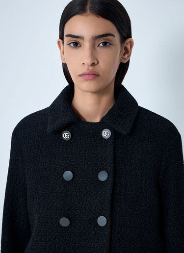 Gucci Wool-Blend Jacket Black guc0261121