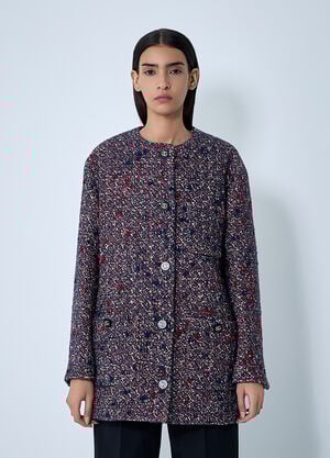 Gucci Wool Boucle Jacket Multicolour guc0261122