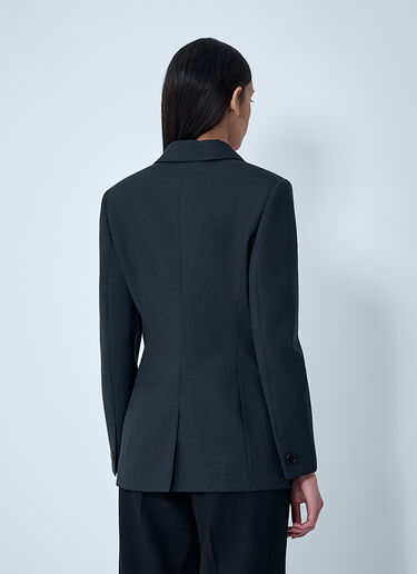 Gucci Double-Breasted Blazer Black guc0261127