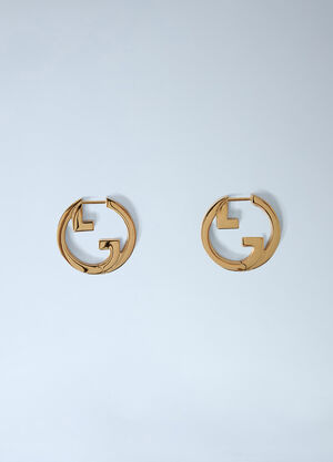Gucci Blondie 圈形耳环 金色 guc0261136