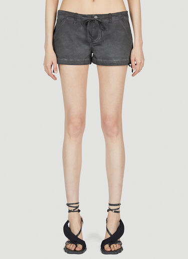 Washed Shorts Guess USA Washed Shorts Black gue0252003
