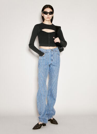 레이어드 긴팔 탑 Guess USA 레이어드 긴팔 탑 블랙 gue0254014