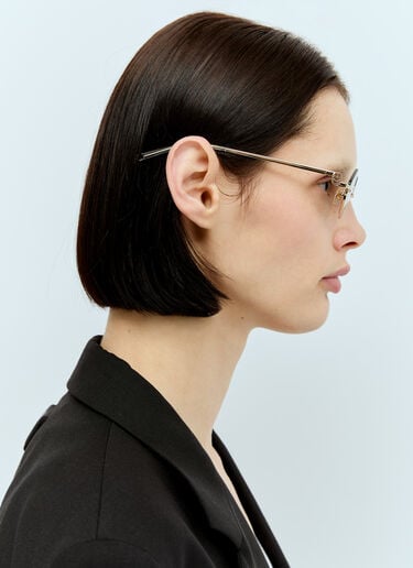 Geometric Frame Sunglasses Gucci Geometric Frame Sunglasses Gold gus0256002