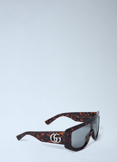 Rectangle Sunglasses Gucci Rectangle Sunglasses Brown gus0362003