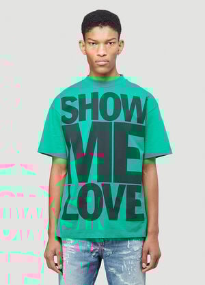 Honey Fucking Dijon Show Me Love T-Shirt Green hdj0342005