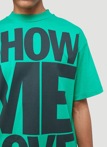 Honey Fucking Dijon Show Me Love T-Shirt Green hdj0342005