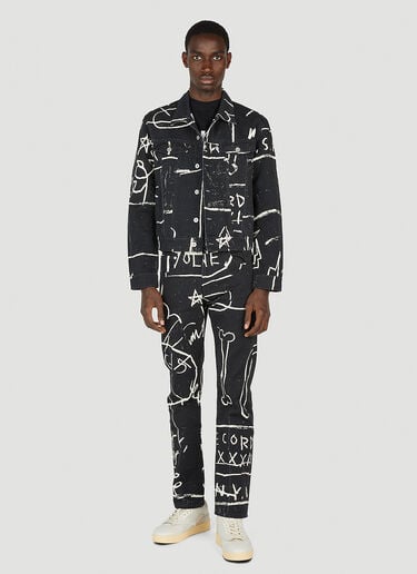 Basquiat 牛仔夹克 Honey Fucking Dijon Basquiat 牛仔夹克 黑色 hdj0352001