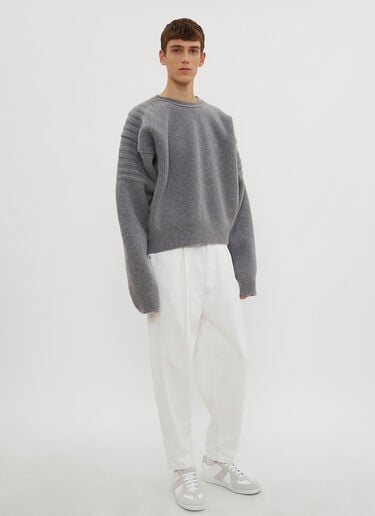 Pleated Jeans Hed Mayner Pleated Jeans White hdm0134005