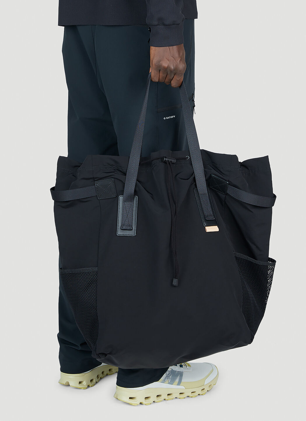 Hender Scheme functional tote bag”black Hender Scheme Men's' Functional Tote Bag in Black | LN-CC®