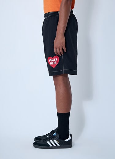 Logo Motif Shorts HUMAN MADE Logo Motif Shorts Black hmd0161017