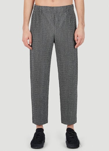 Zipper Chain Pants Homme Plissé Issey Miyake Zipper Chain Pants Grey hmp0151010
