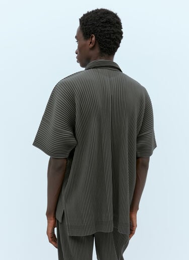MC July 褶皱针织衬衫 Homme Plissé Issey Miyake MC July 褶皱针织衬衫 棕 hmp0154001