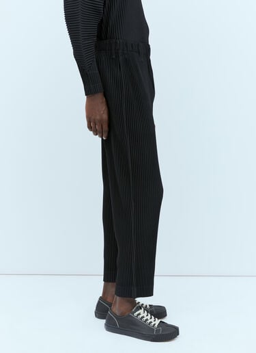 Homme Plissé Issey Miyake 褶裥针织长裤 黑 hmp0154009