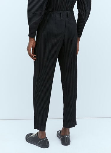 Homme Plissé Issey Miyake 褶裥针织长裤 黑 hmp0154009