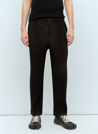 Monthly Colors: January 褶裥长裤 Homme Plissé Issey Miyake Monthly Colors: January 褶裥长裤 黑色 hmp0156005