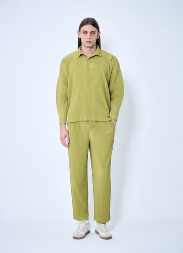 褶饰衬衫 Homme Plissé Issey Miyake 褶饰衬衫 绿色 hmp0159001