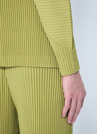 褶饰衬衫 Homme Plissé Issey Miyake 褶饰衬衫 绿色 hmp0159001