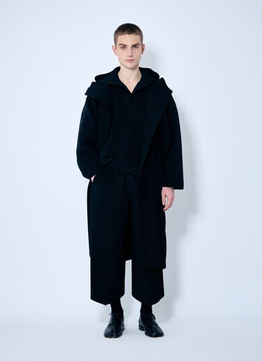 褶裥九分裤 Homme Plissé Issey Miyake 褶裥九分裤 黑色 hmp0159011