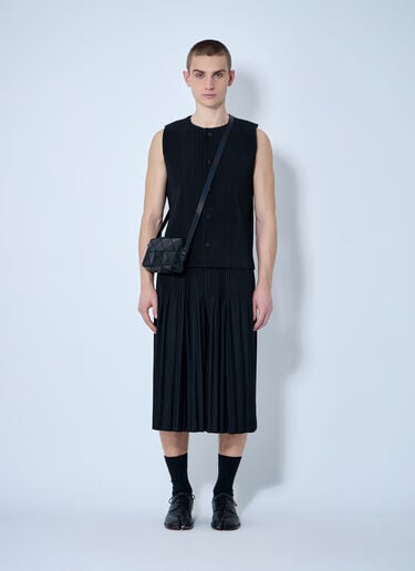Tailored Pleats 1 Top Homme Plissé Issey Miyake Tailored Pleats 1 Top Black hmp0160008