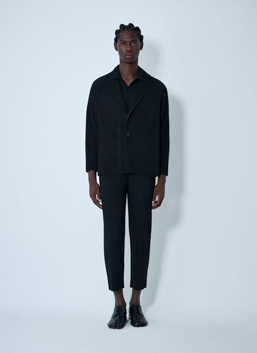 Padded Blazer Homme Plissé Issey Miyake Padded Blazer Black hmp0162001