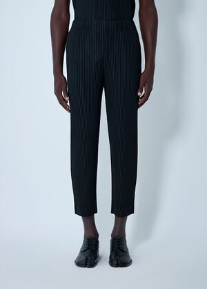 Homme Plissé Issey Miyake Pleated Pants Black hmp0162002