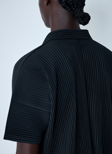 Pleated Shirt Homme Plissé Issey Miyake Pleated Shirt Black hmp0162003