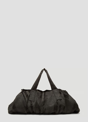 Hours Mud Stripe Duffle Bag Black hou0134010