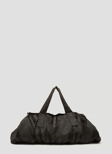 Mud Stripe Duffle Bag Hours Mud Stripe Duffle Bag Black hou0134010