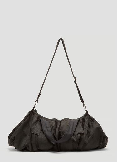 Mud Stripe Duffle Bag Hours Mud Stripe Duffle Bag Black hou0134010