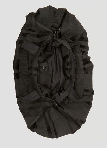 Mud Stripe Duffle Bag Hours Mud Stripe Duffle Bag Black hou0134010