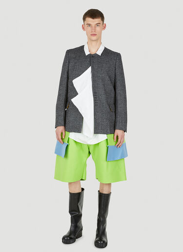 Draped Shirt Comme Des Garçons Homme Plus Draped Shirt White hpl0150002