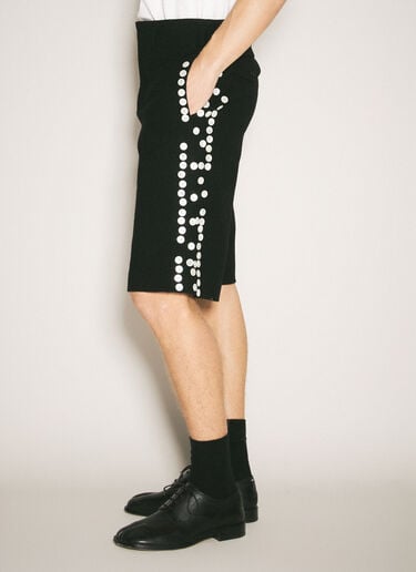 Button-Embellished Shorts Comme des Garçons Homme Plus Button-Embellished Shorts Black hpl0158007